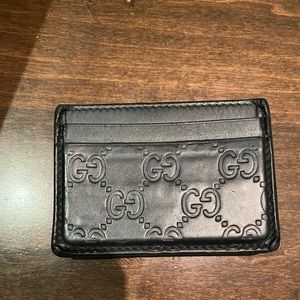 Gucci Signature Wallet Clip